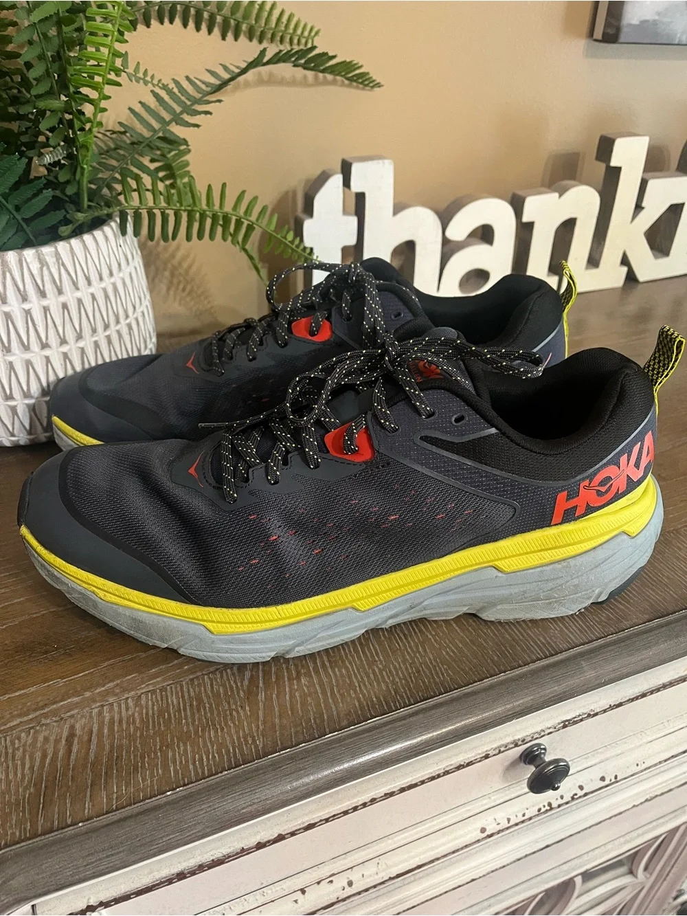 Hoka One One Challenger ATR 6 Trail Running Shoes 1106510 OBGS Mens Size 14 D